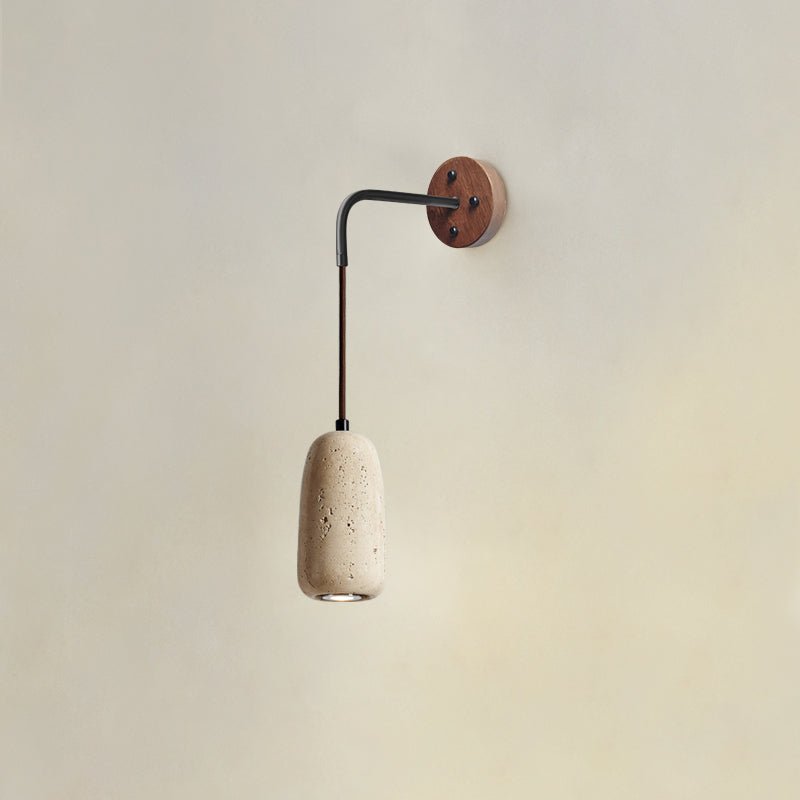 Alcarion Travertine Wall Light-Neutral Decor