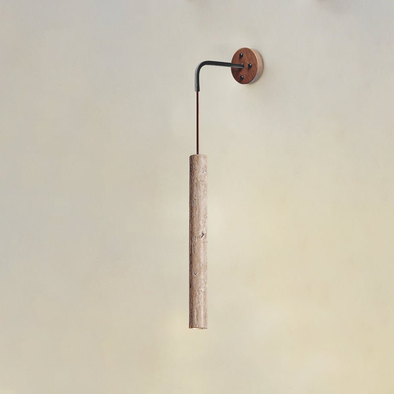 Alcarion Travertine Wall Light-Neutral Decor