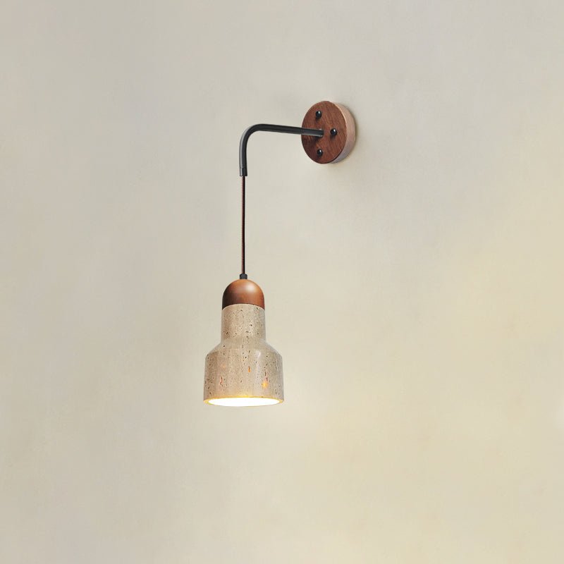 Alcarion Travertine Wall Light-Neutral Decor