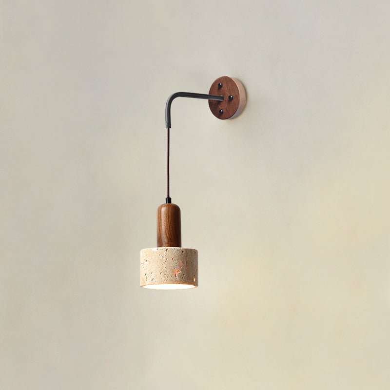 Alcarion Travertine Wall Light-Neutral Decor
