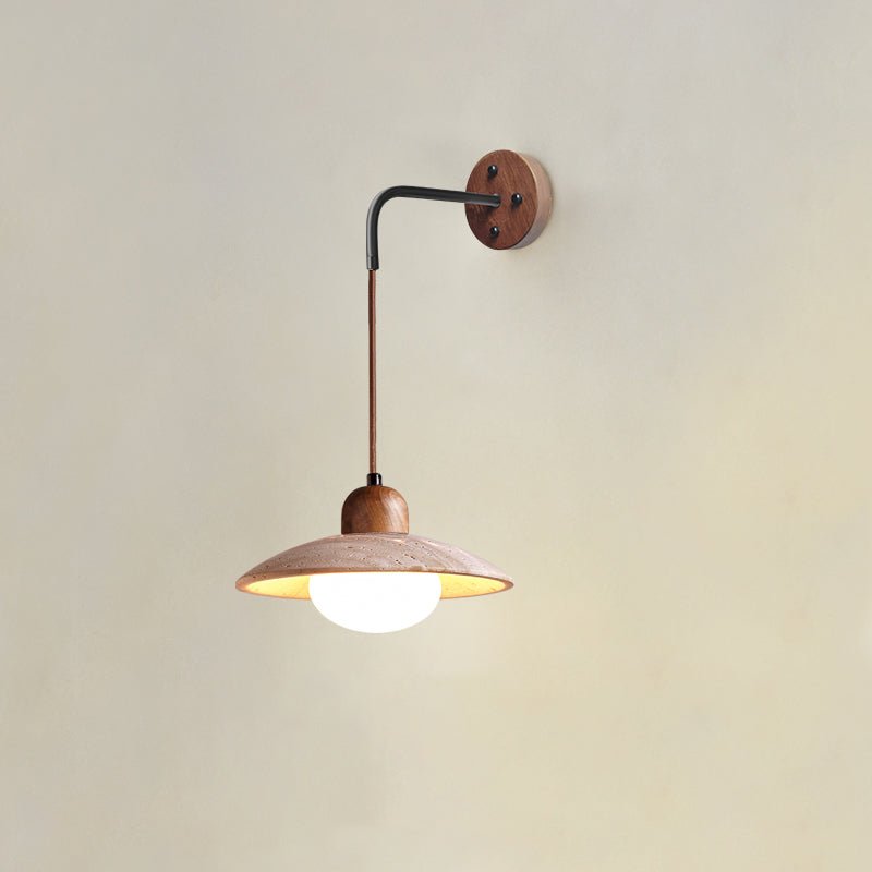 Alcarion Travertine Wall Light-Neutral Decor