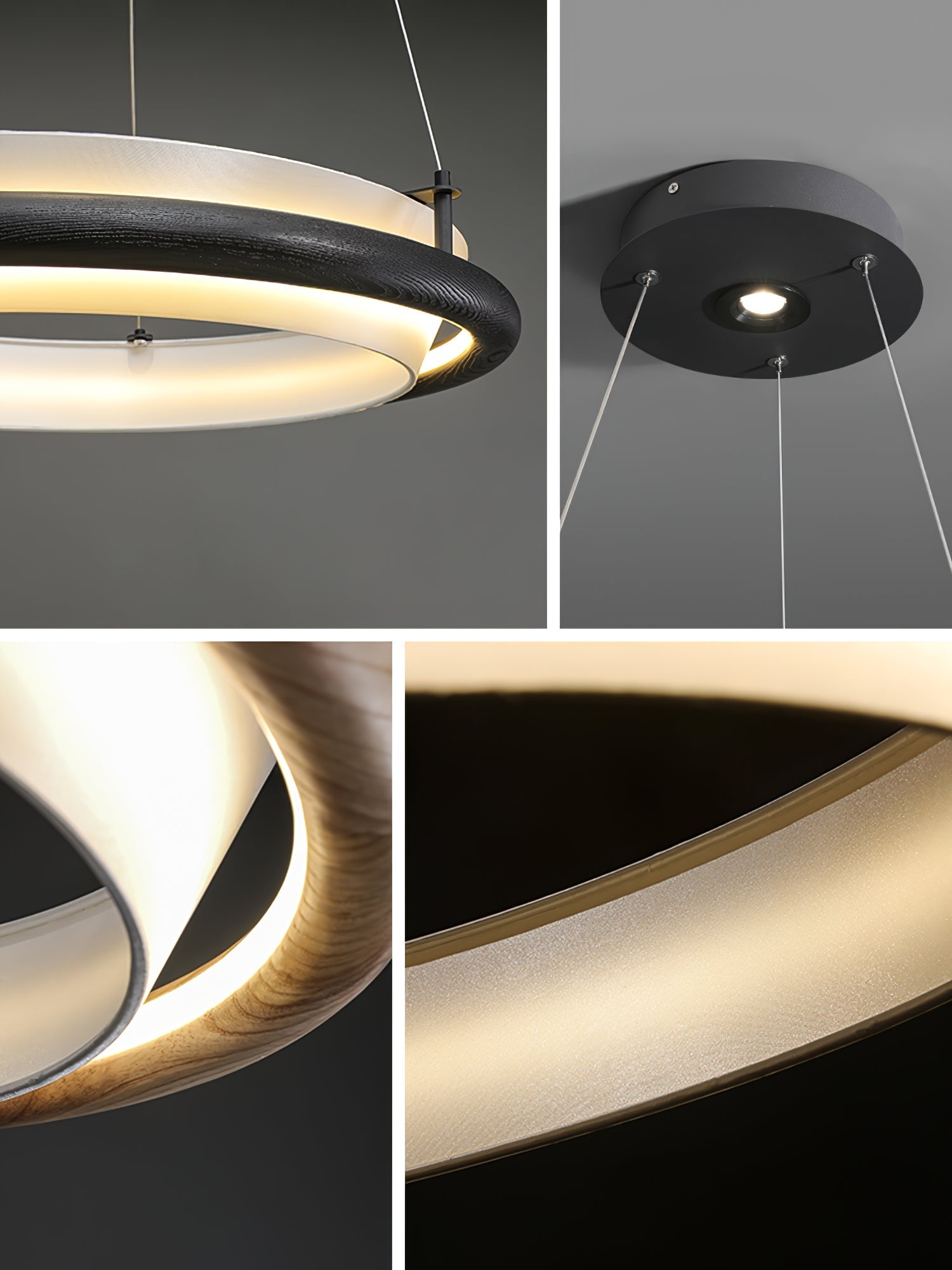 Olvelila Circular Pendant Light-Neutral Decor