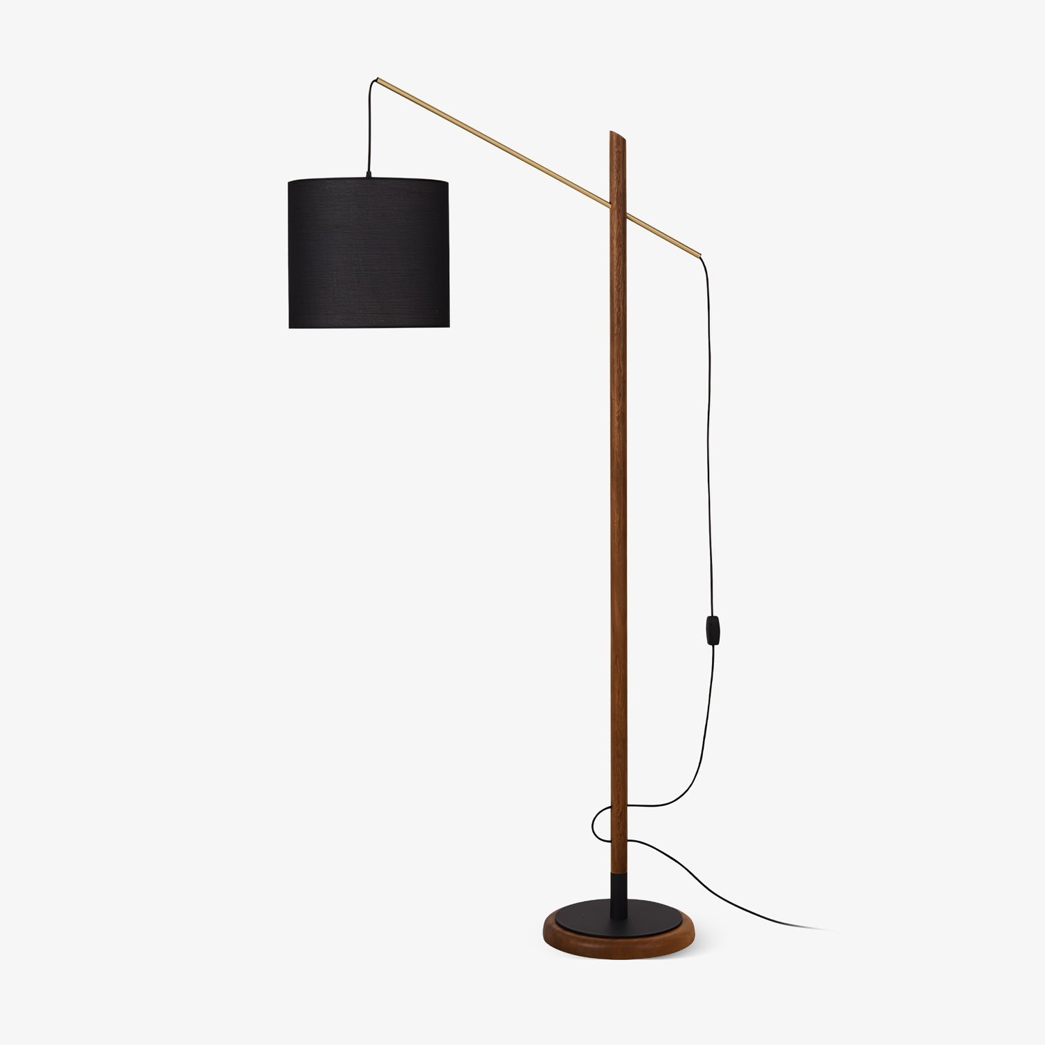 Nyvariol Minimalist Wood Floor Lamp-Neutral Decor