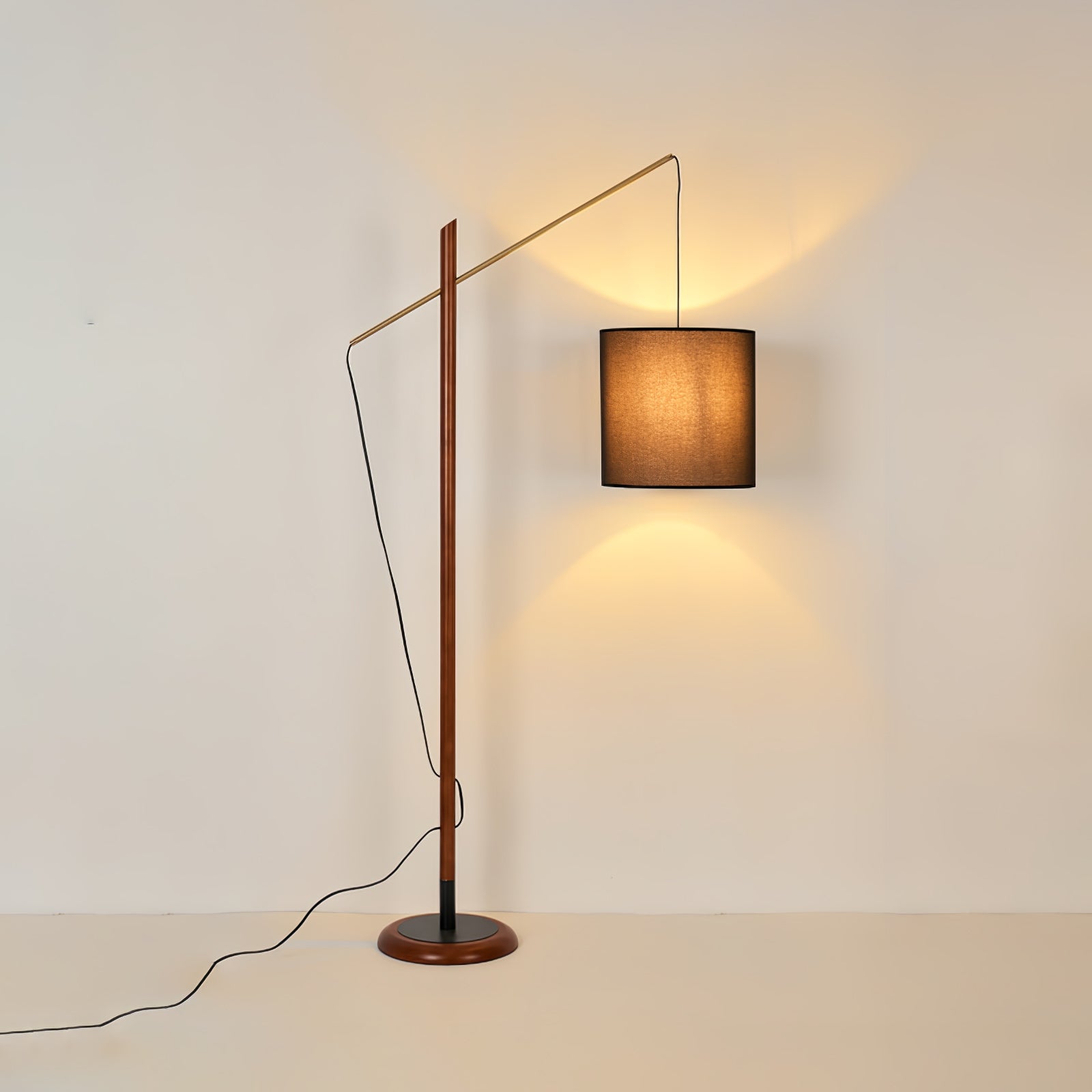 Nyvariol Minimalist Wood Floor Lamp-Neutral Decor