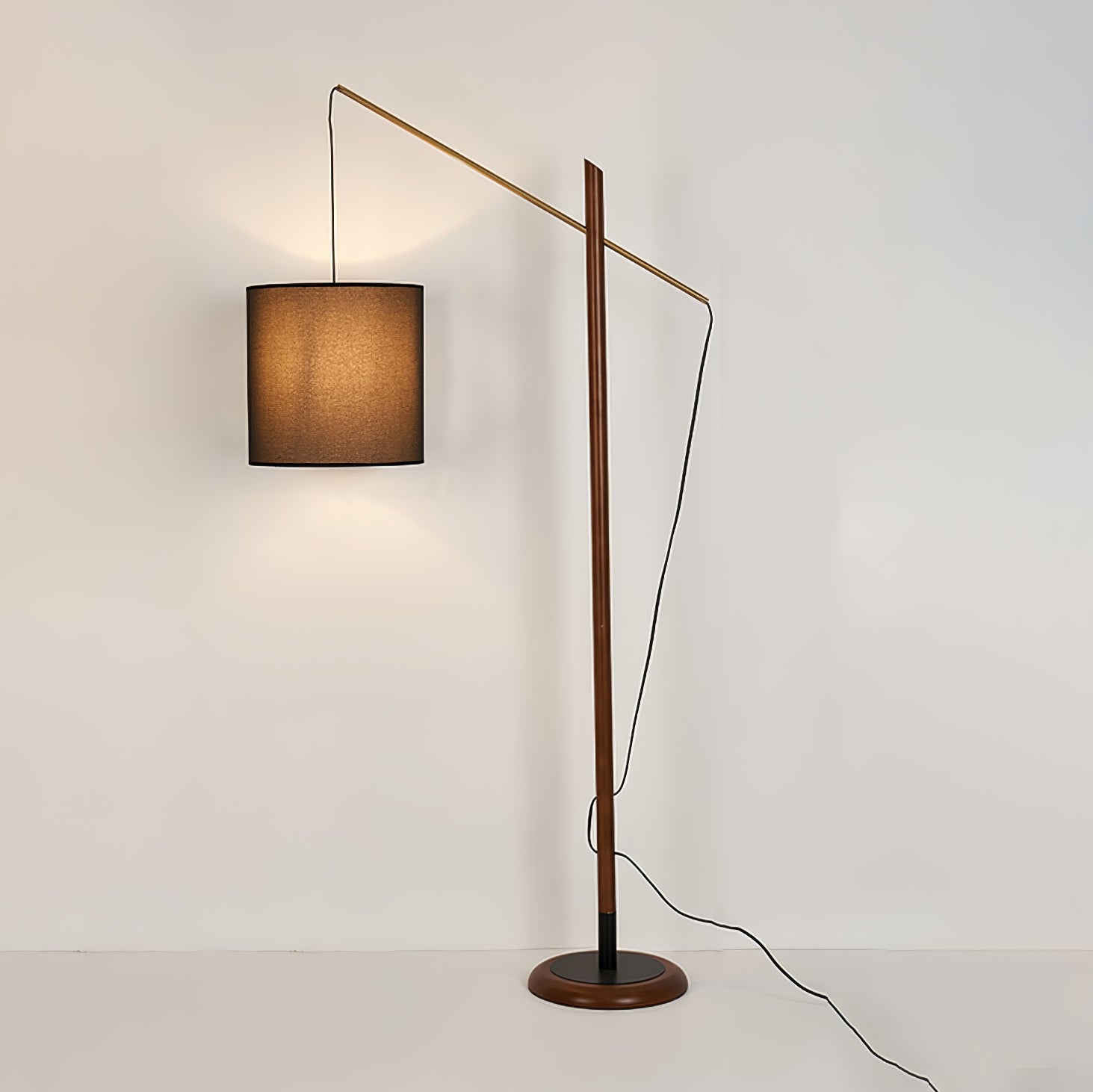 Nyvariol Minimalist Wood Floor Lamp-Neutral Decor