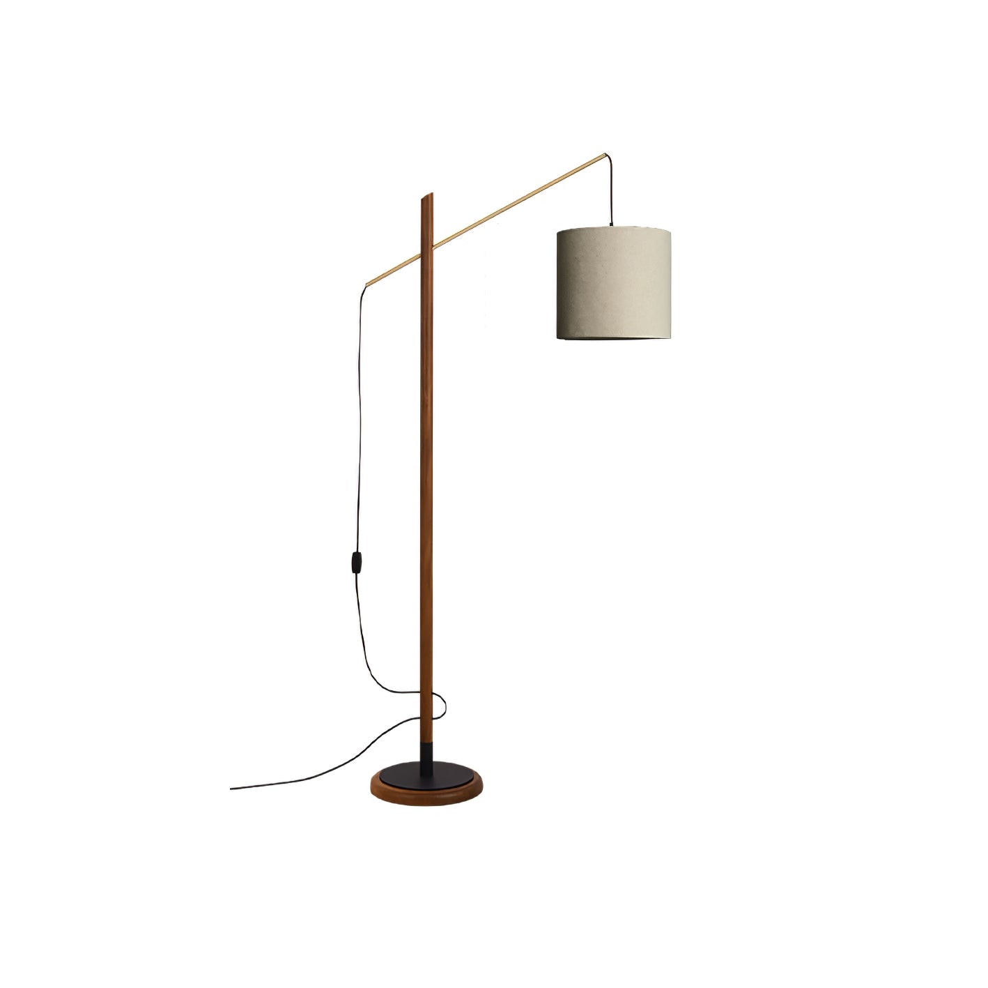 Nyvariol Minimalist Wood Floor Lamp-Neutral Decor