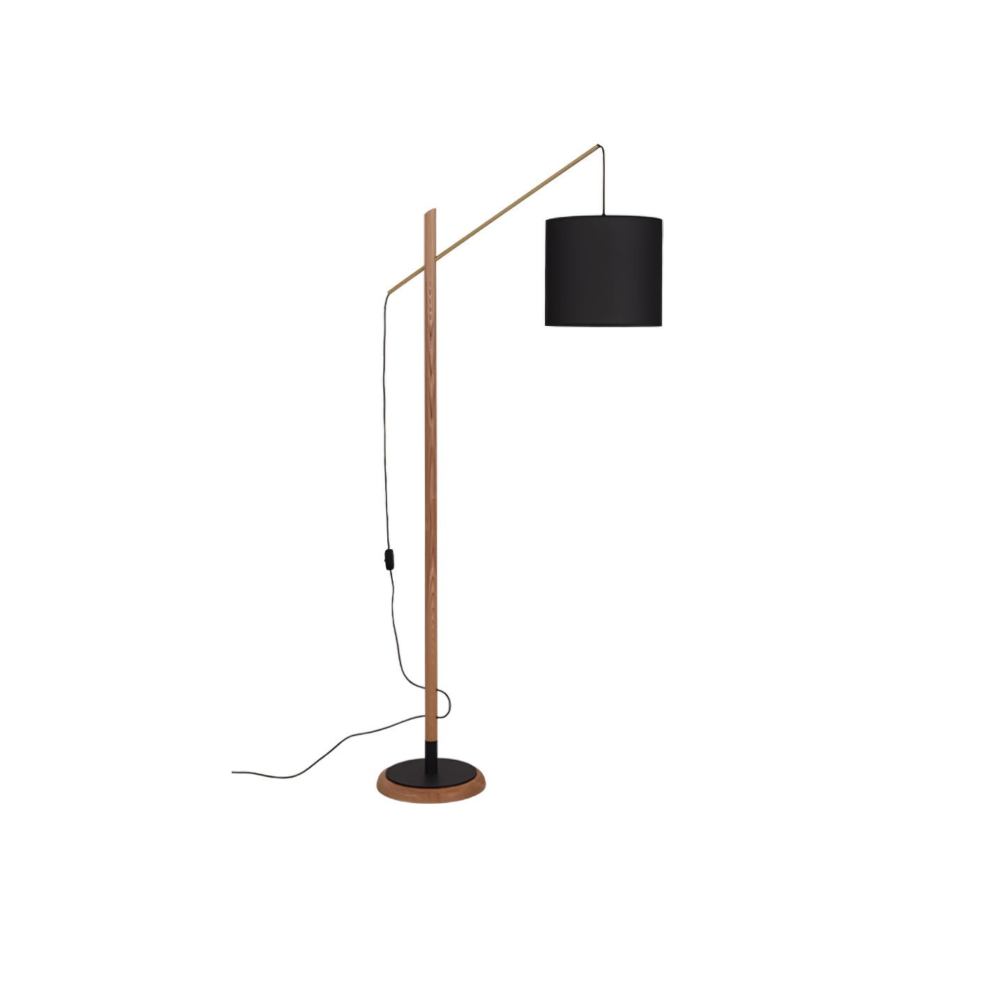 Nyvariol Minimalist Wood Floor Lamp-Neutral Decor