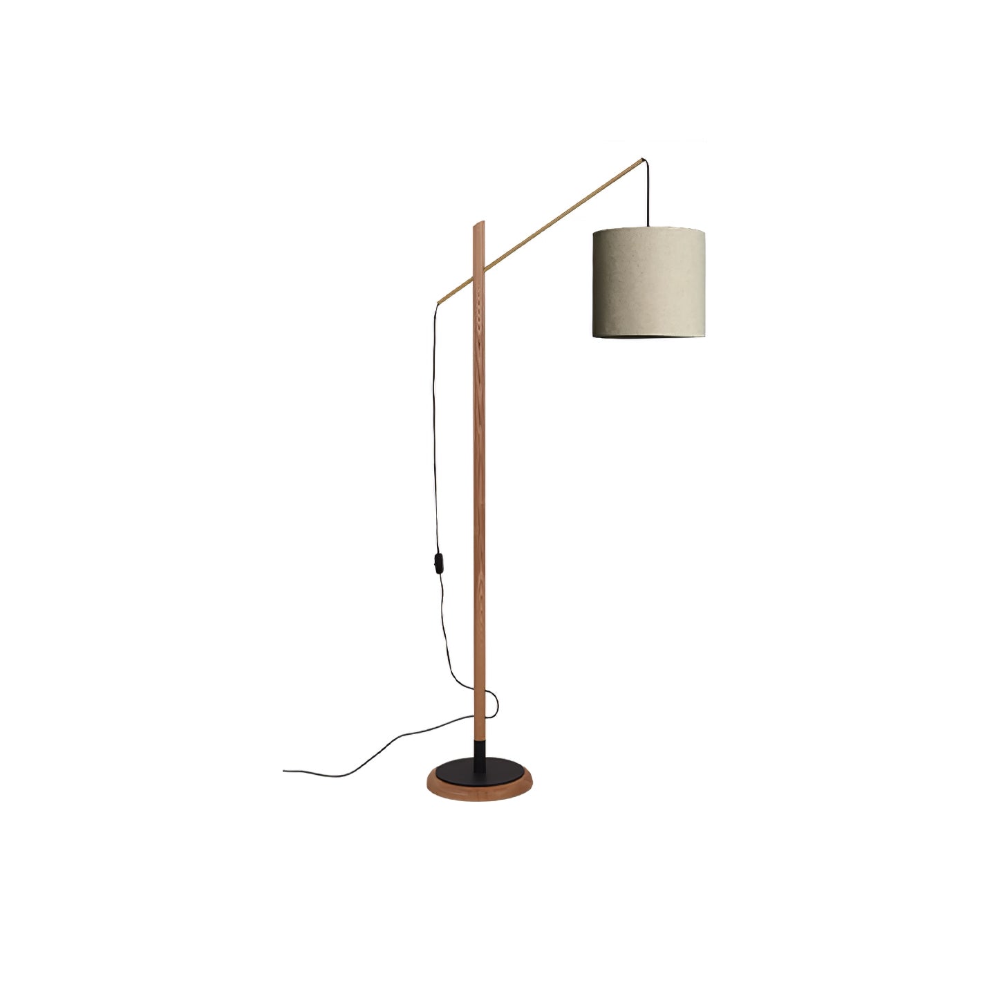 Nyvariol Minimalist Wood Floor Lamp-Neutral Decor