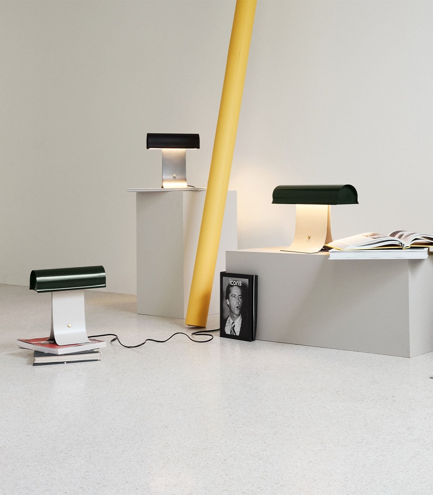 Liorven Steel Industrial Table Lamp-Neutral Decor