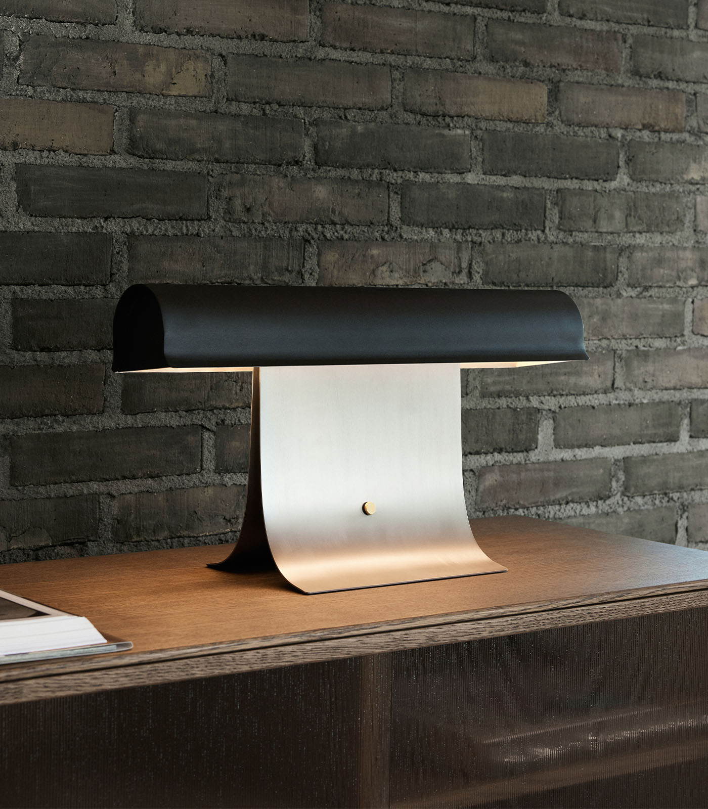 Liorven Steel Industrial Table Lamp-Neutral Decor