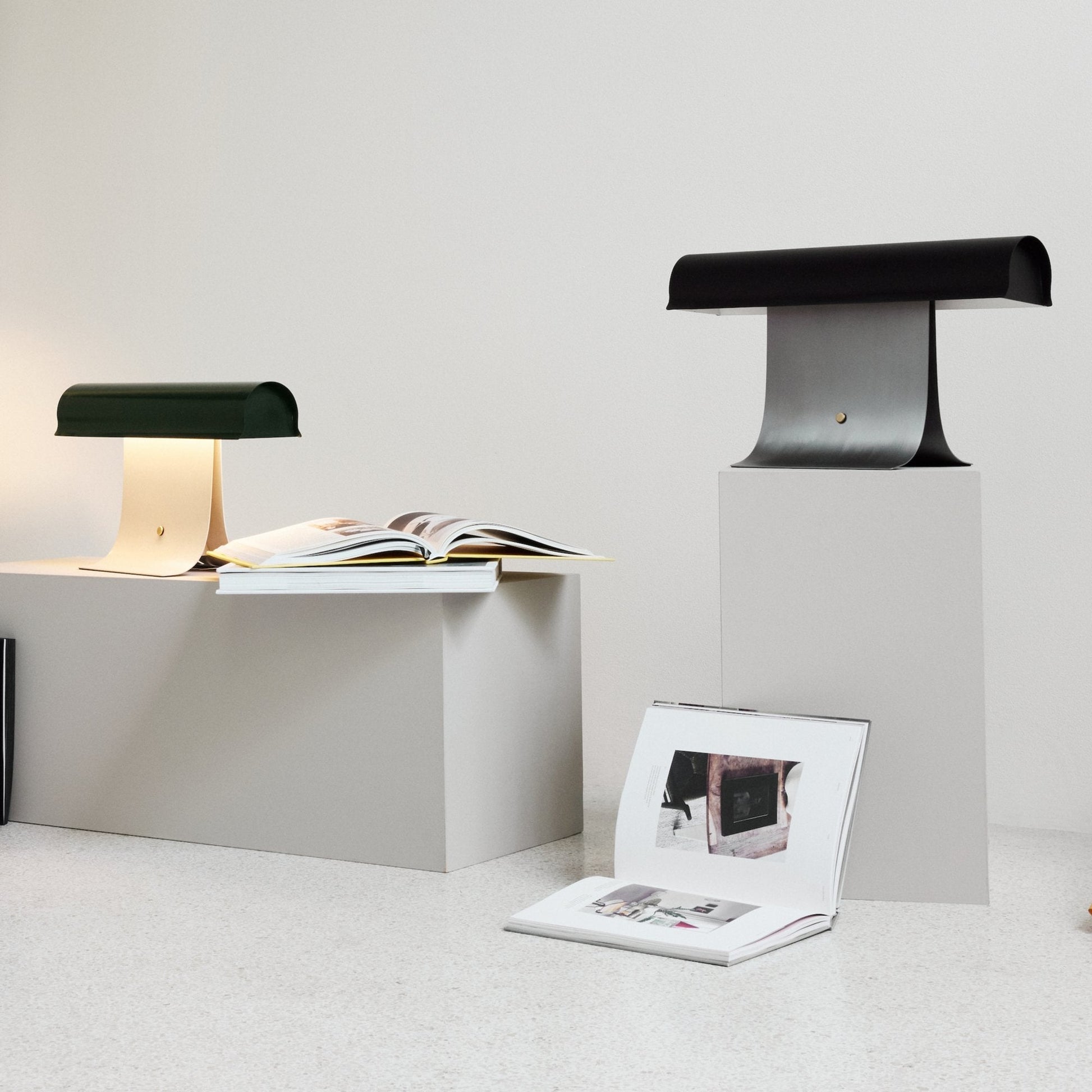 Liorven Steel Industrial Table Lamp-Neutral Decor