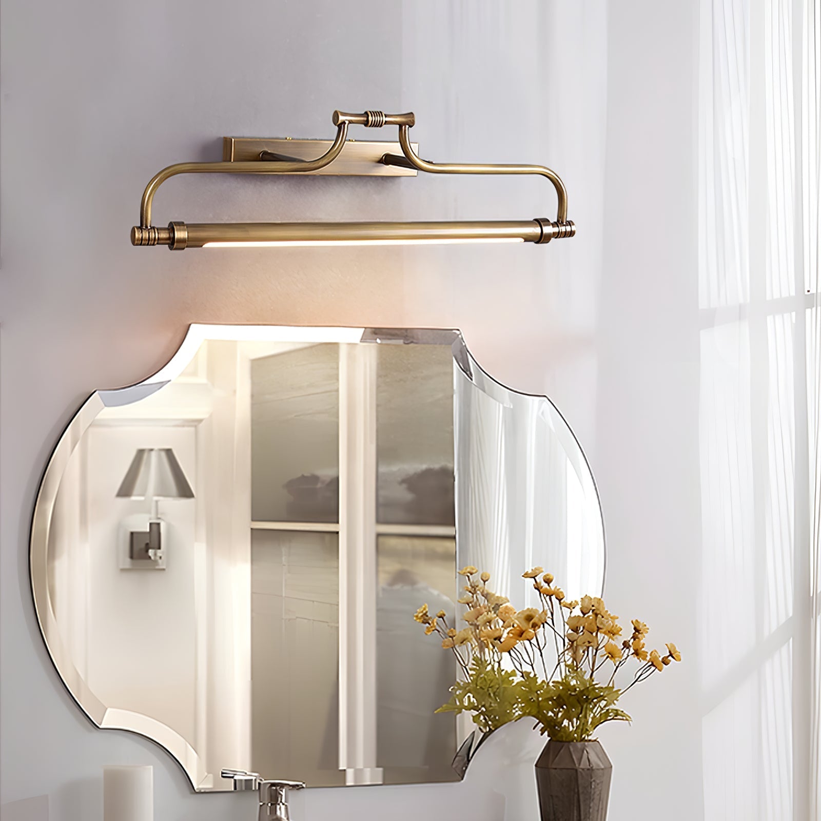 Nova Gallery Vanity Wall Light-Neutral Decor