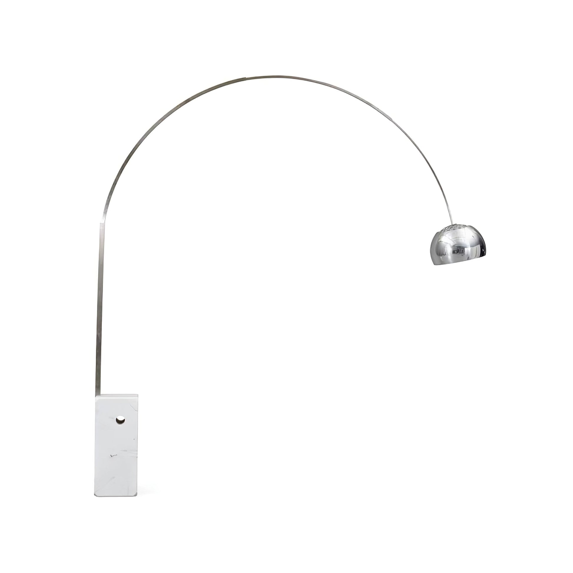 Alevra Steel Marble Floor Lamp-Neutral Decor