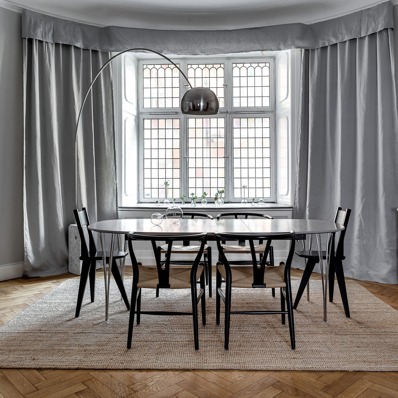 Alevra Steel Marble Floor Lamp-Neutral Decor