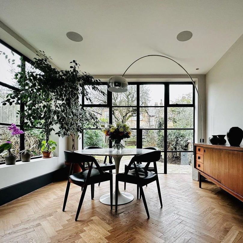 Alevra Steel Marble Floor Lamp-Neutral Decor