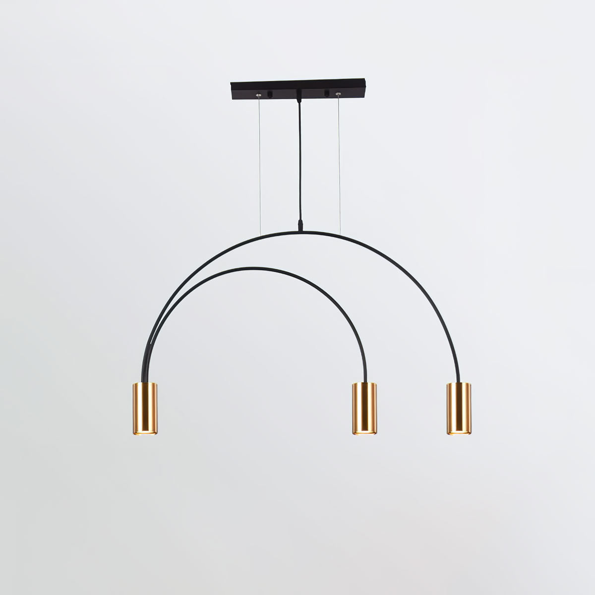 Noriel Pendant Lamp Overlapping Cylinder Minimalist Dining Room-Neutral Decor