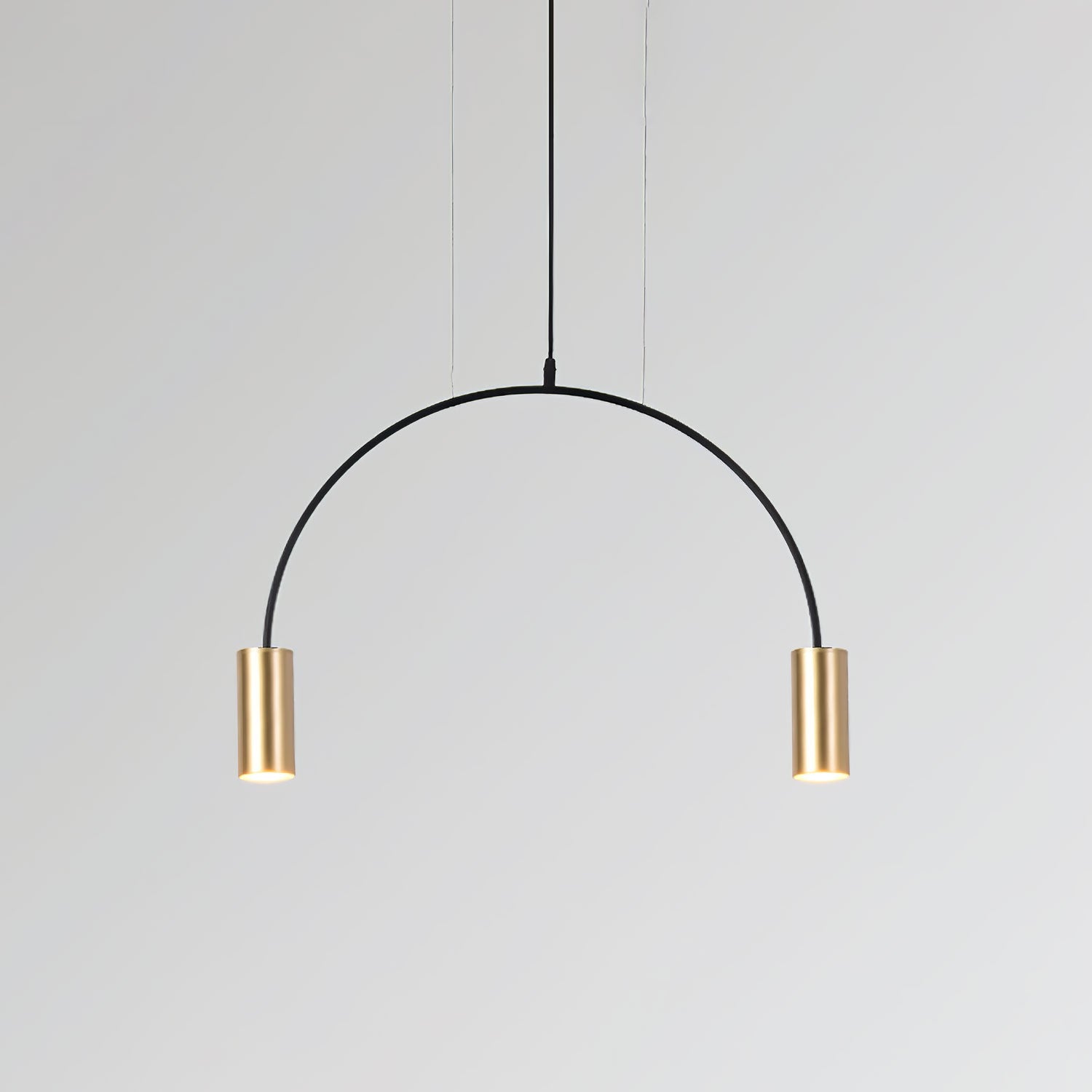 Noriel Pendant Lamp Overlapping Cylinder Minimalist Dining Room-Neutral Decor