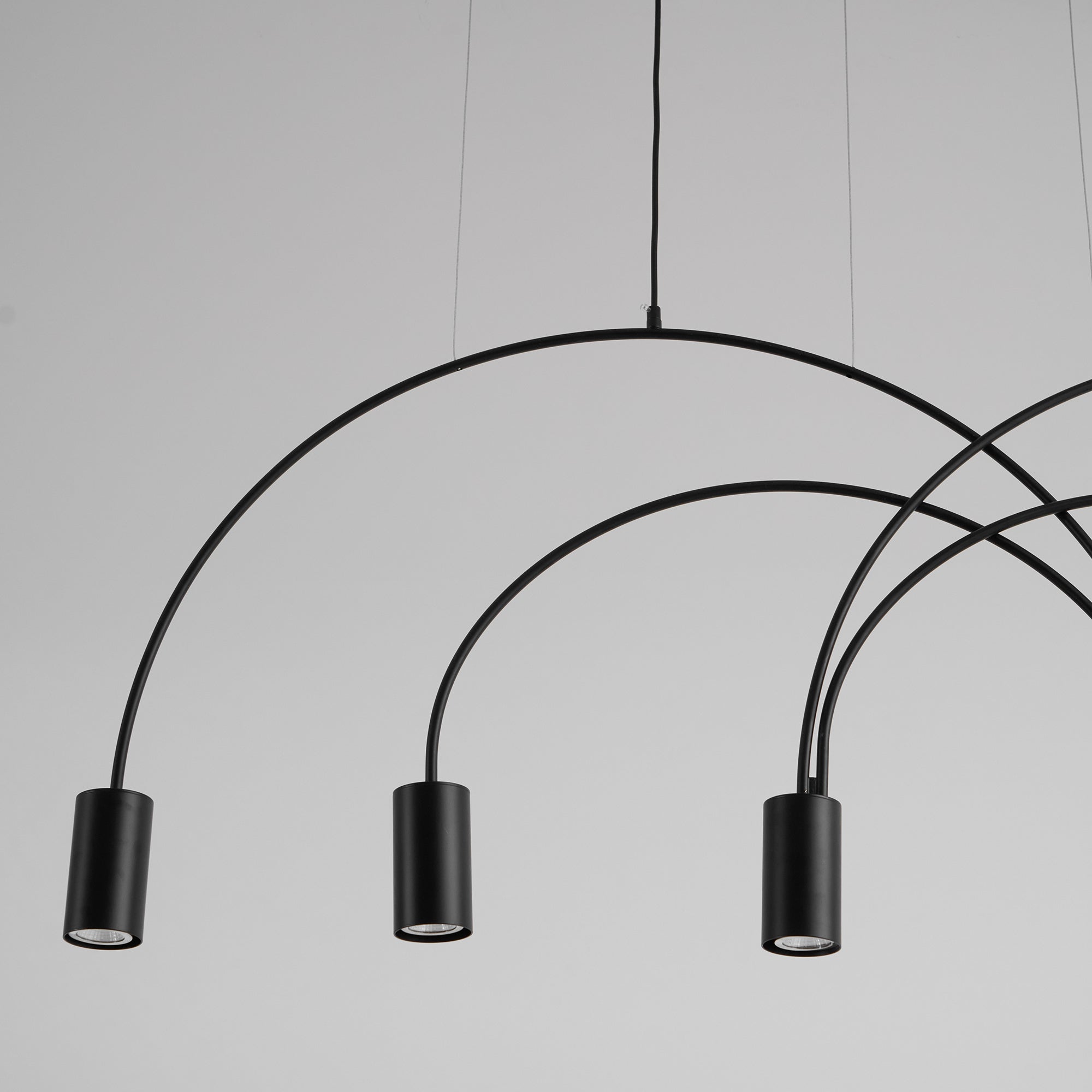 Noriel Pendant Lamp Overlapping Cylinder Minimalist Dining Room-Neutral Decor