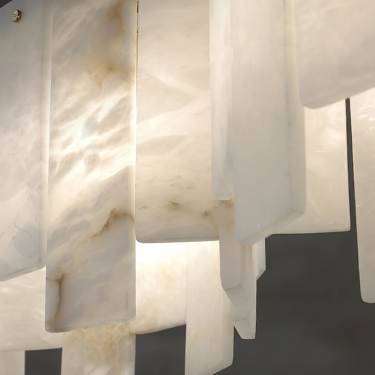 Cavelan Cluster Alabaster Pendant Light-Neutral Decor