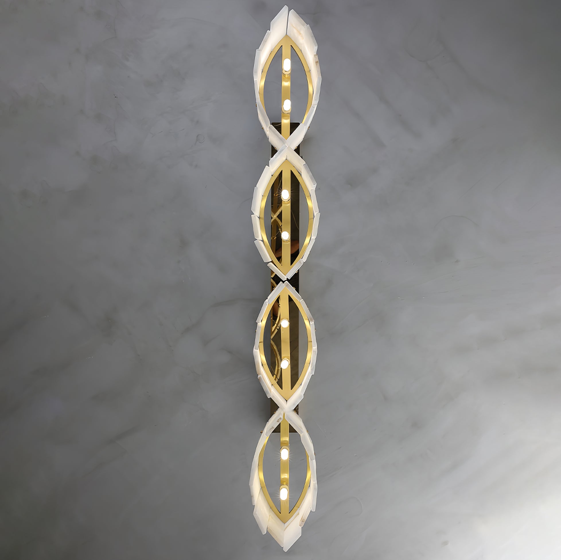 Cavelan Cluster Alabaster Pendant Light-Neutral Decor