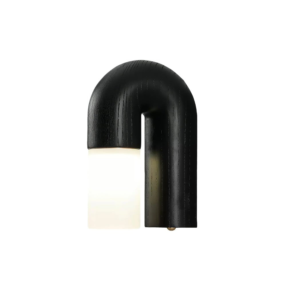King Modern Minimalist Wood Wall Lamp-Neutral Decor