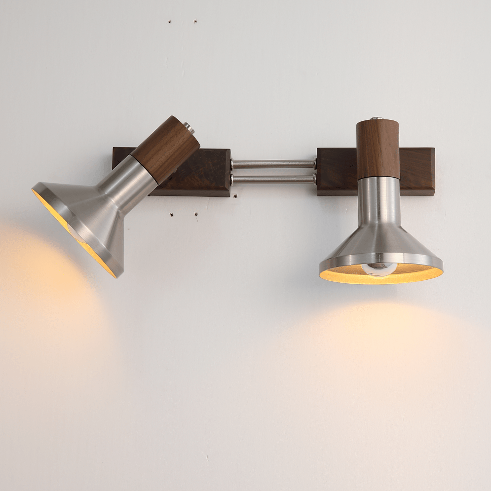 Ardell Dual Spotlight Wall Lamp-Neutral Decor