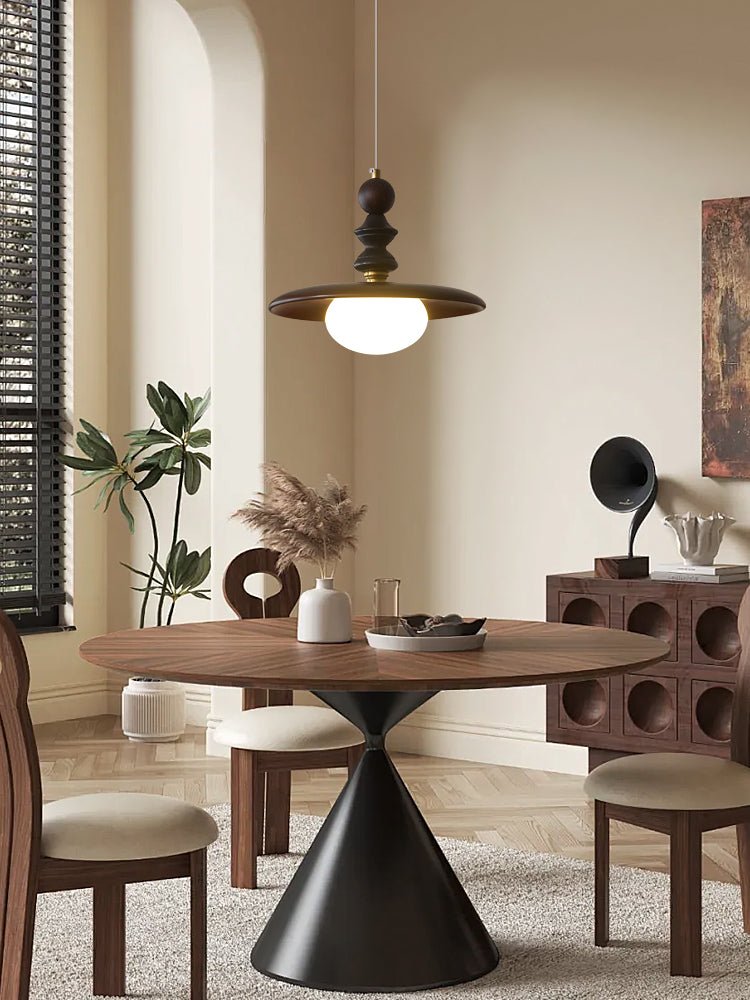 Syraeeth Premium Nordic Art Wood Pendant Light-Neutral Decor
