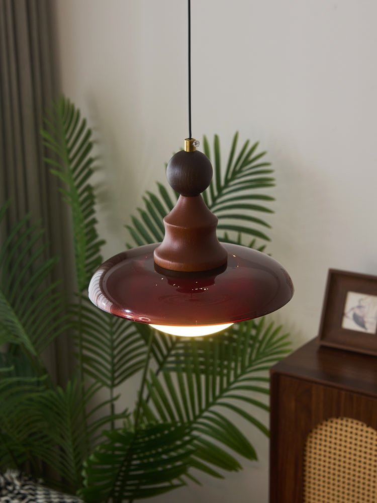 Syraeeth Premium Nordic Art Wood Pendant Light-Neutral Decor