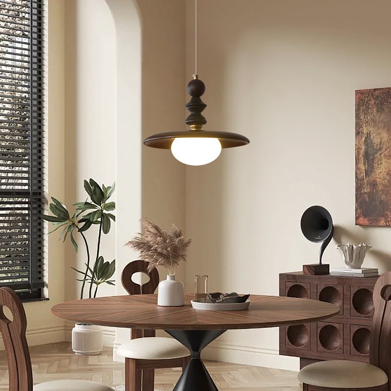 Syraeeth Premium Nordic Art Wood Pendant Light-Neutral Decor