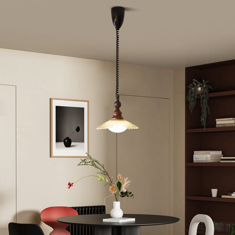 Syraeeth Premium Nordic Art Wood Pendant Light-Neutral Decor