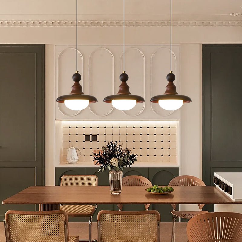 Syraeeth Premium Nordic Art Wood Pendant Light-Neutral Decor
