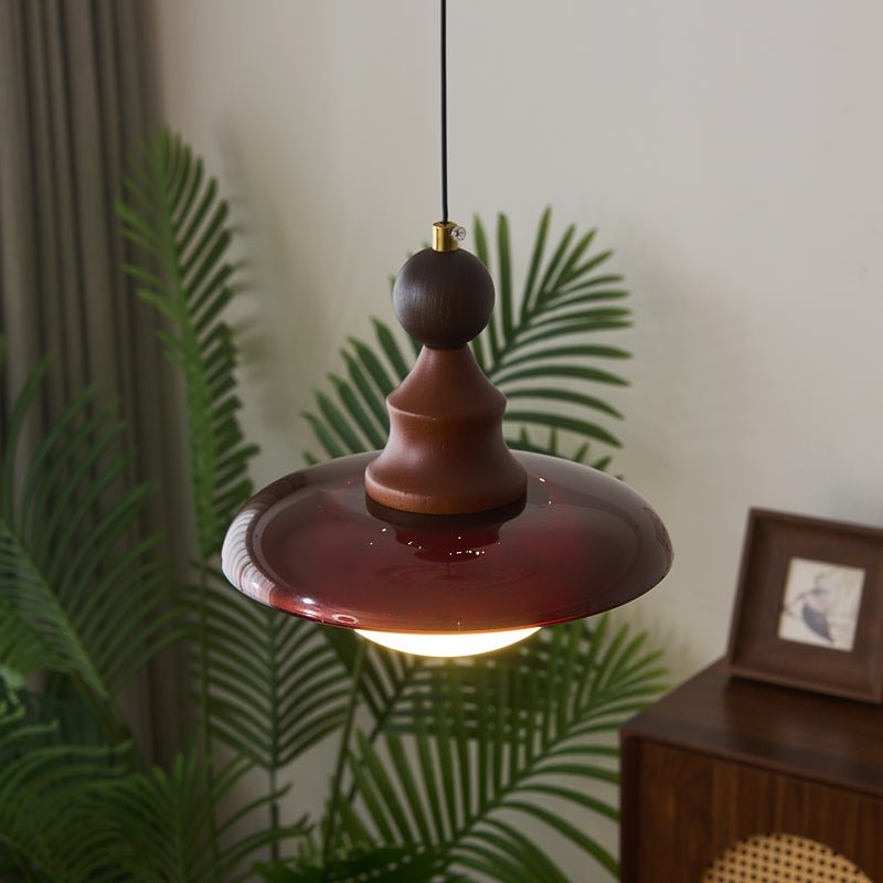 Syraeeth Premium Nordic Art Wood Pendant Light-Neutral Decor