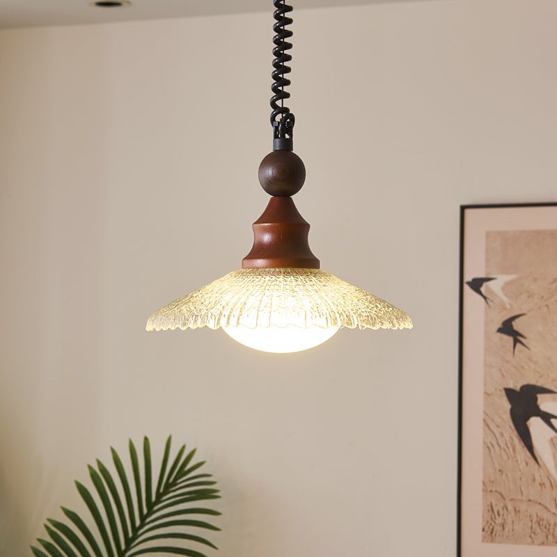 Syraeeth Premium Nordic Art Wood Pendant Light-Neutral Decor