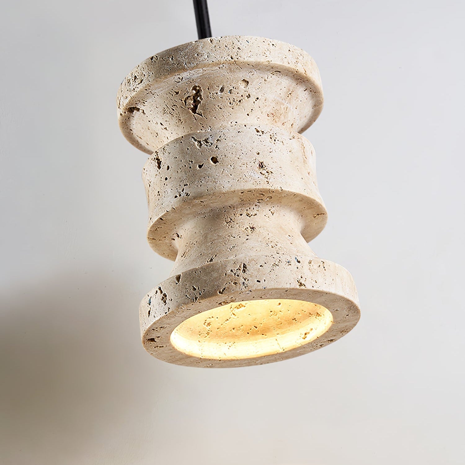 Ardelle Travertine Pendant Lamp-Neutral Decor