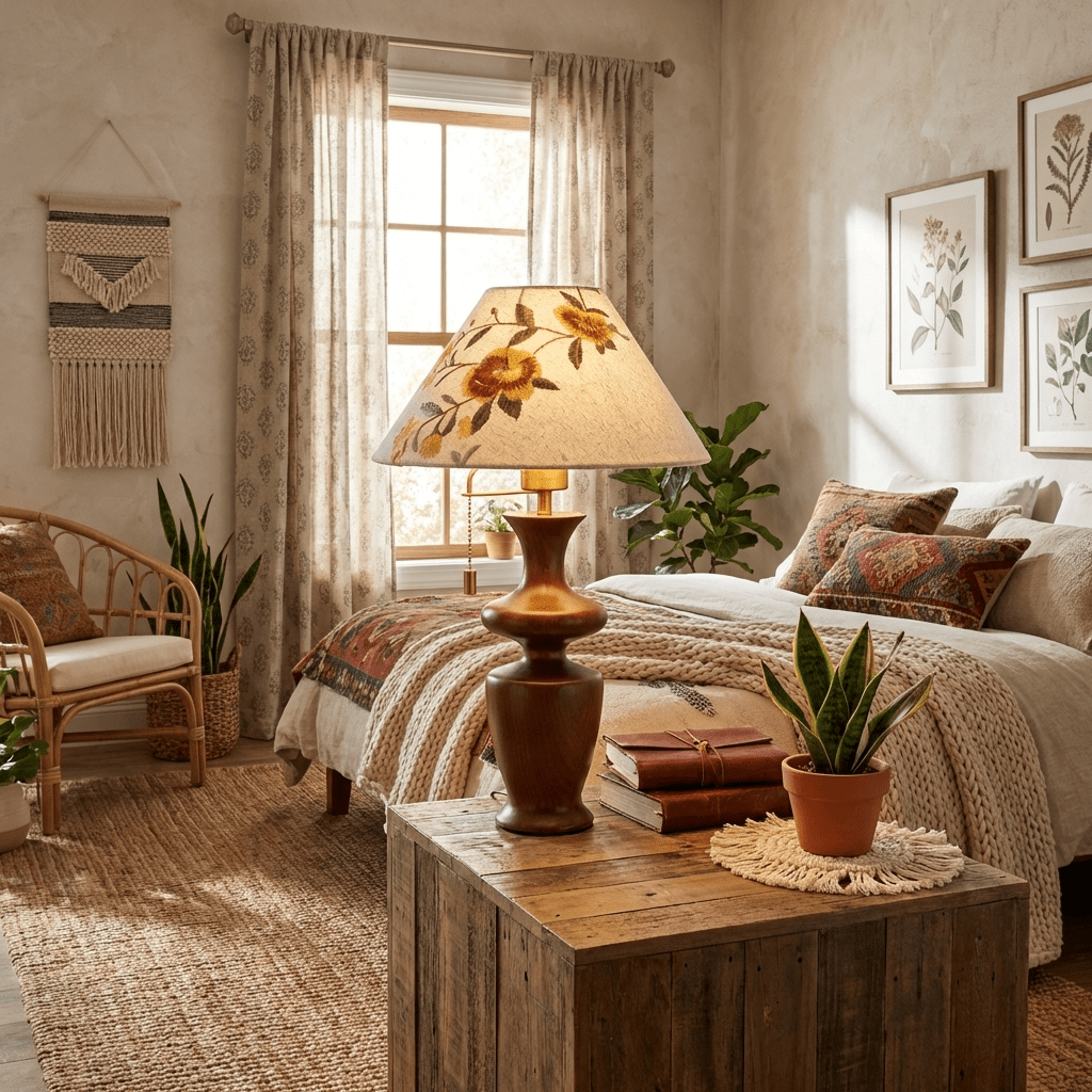 Arden Bloom Table Lamp-Neutral Decor