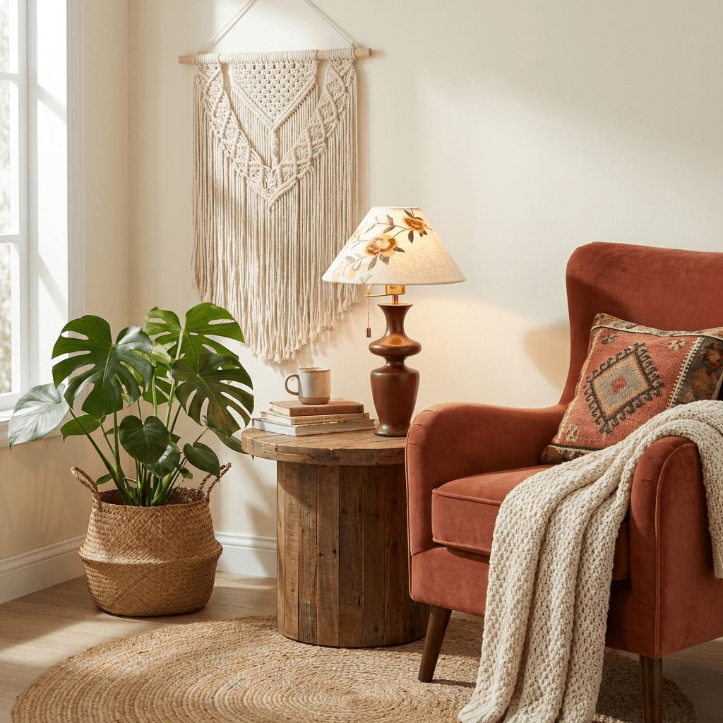 Arden Bloom Table Lamp-Neutral Decor