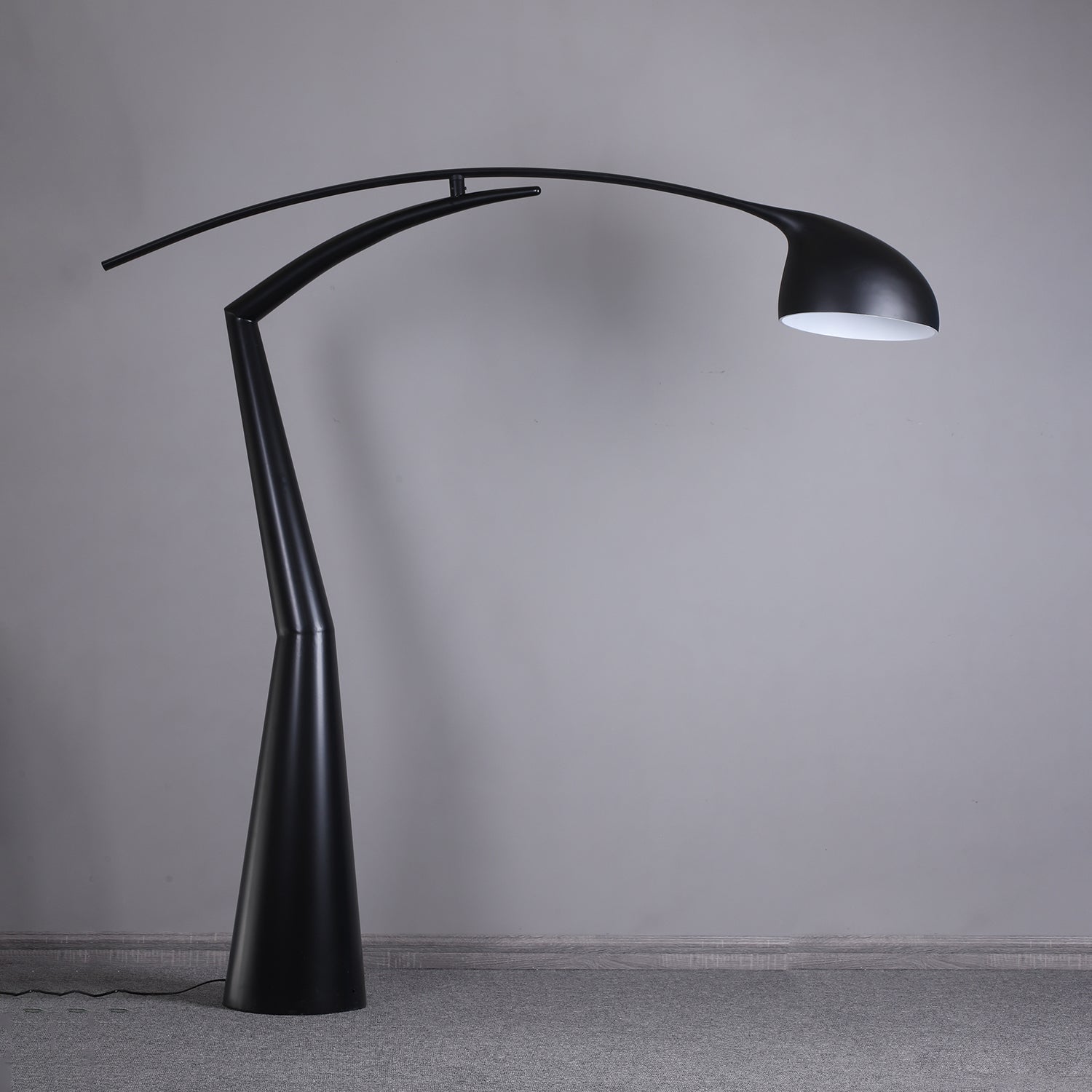 Daniel Plastic Floor Lamp-Neutral Decor