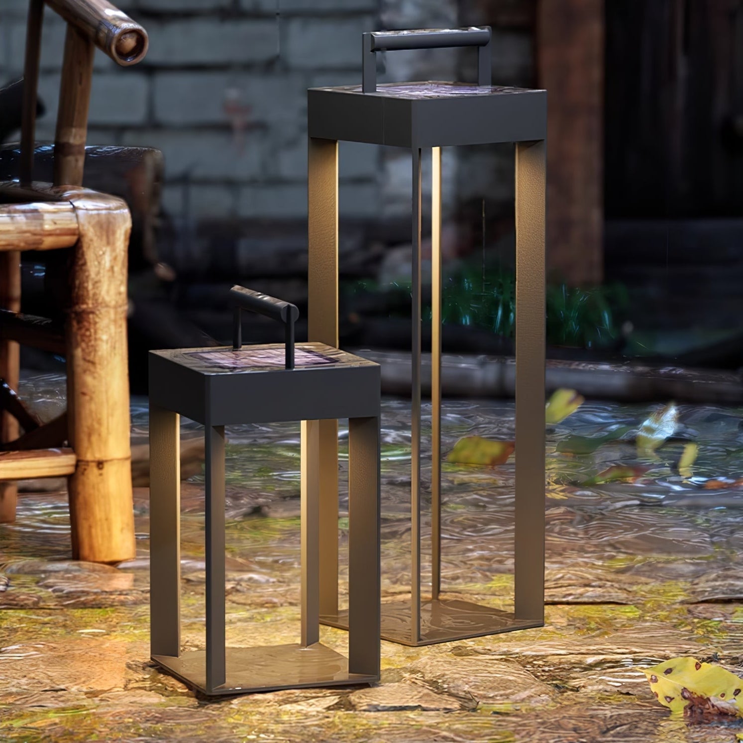 Jared Minimalist Outdoor Lamp-Neutral Decor
