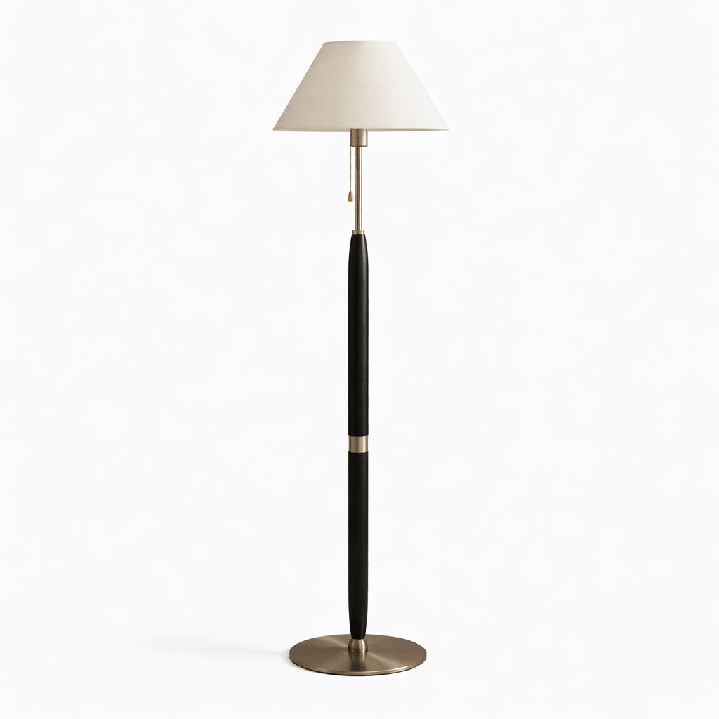 Arden Wood Floor Lamp-Neutral Decor