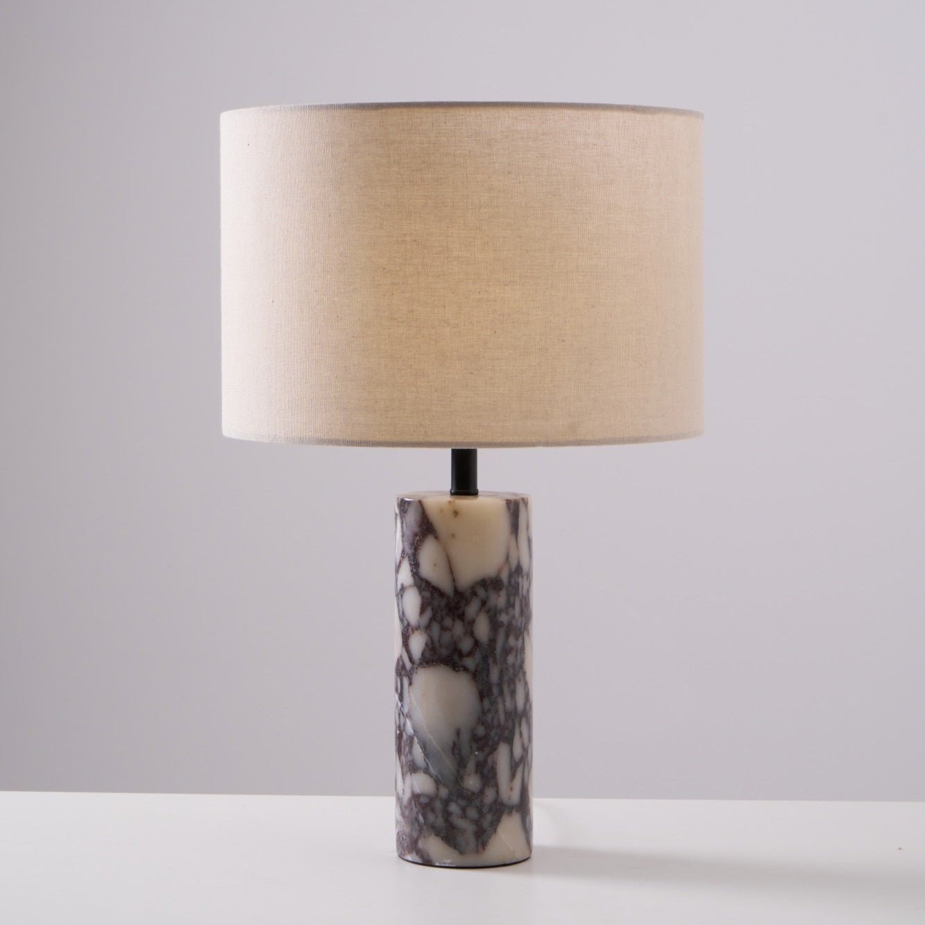 Vivo Elegant Marble Table Lamp-Neutral Decor