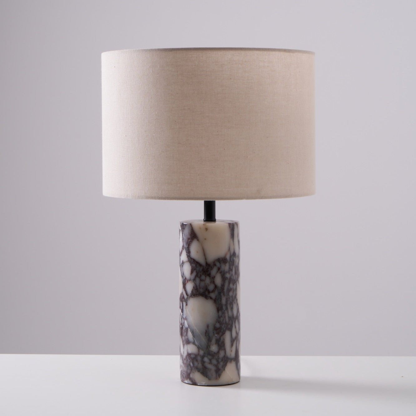 Vivo Elegant Marble Table Lamp-Neutral Decor