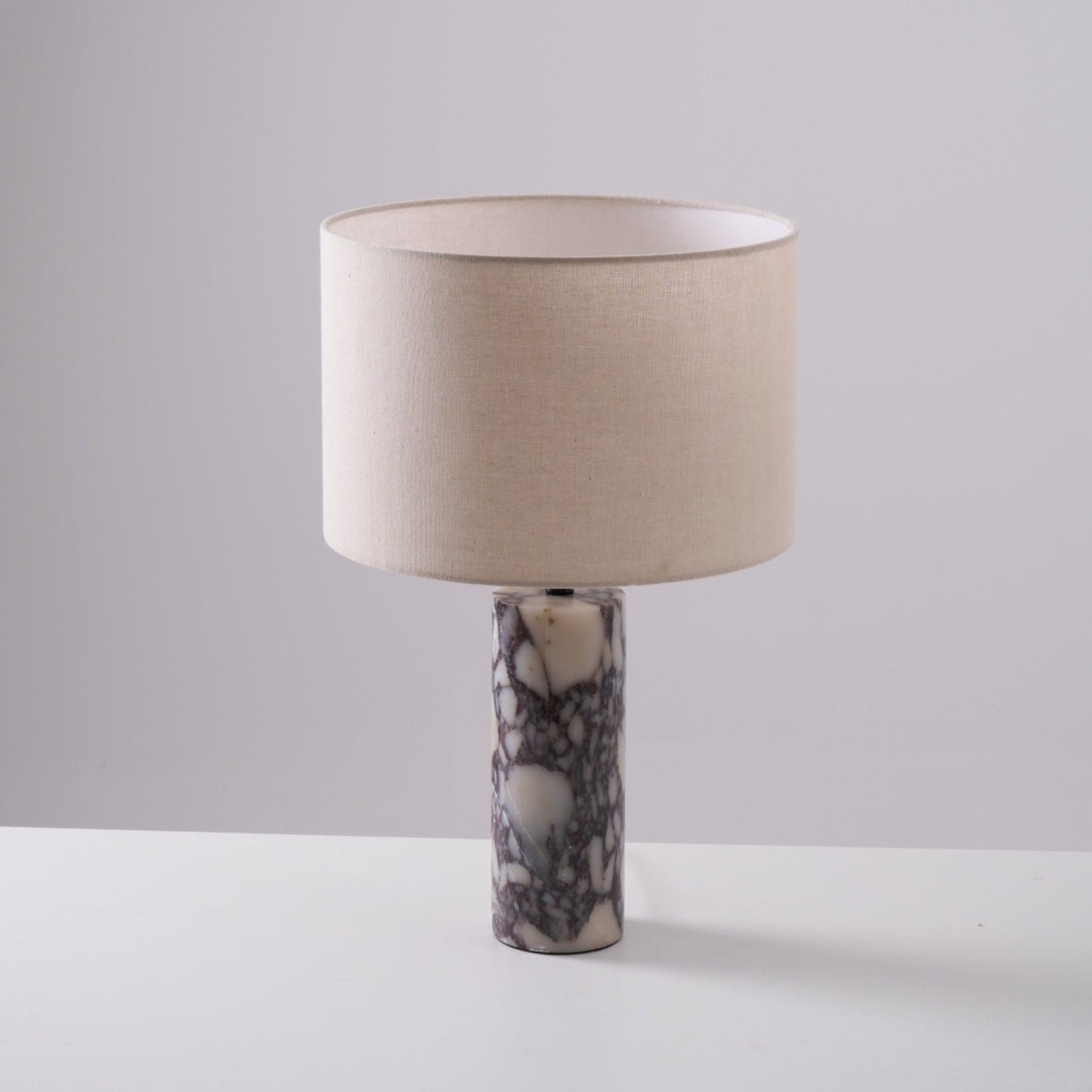 Vivo Elegant Marble Table Lamp-Neutral Decor