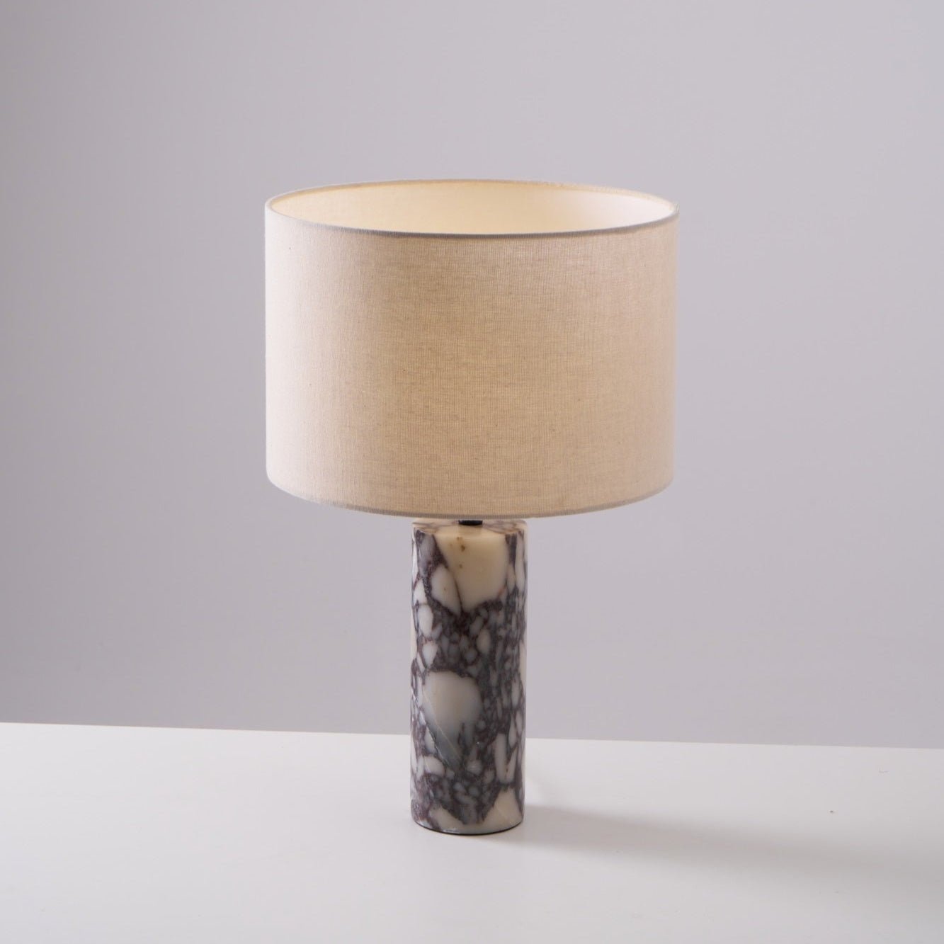 Vivo Elegant Marble Table Lamp-Neutral Decor