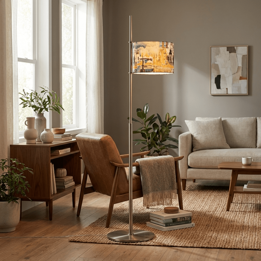 Ardent Linear Floor Lamp-Neutral Decor