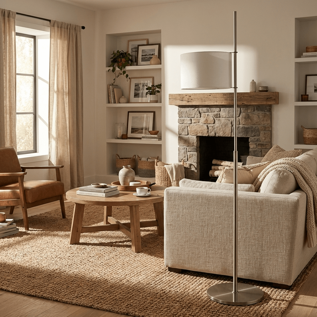 Ardent Linear Floor Lamp-Neutral Decor