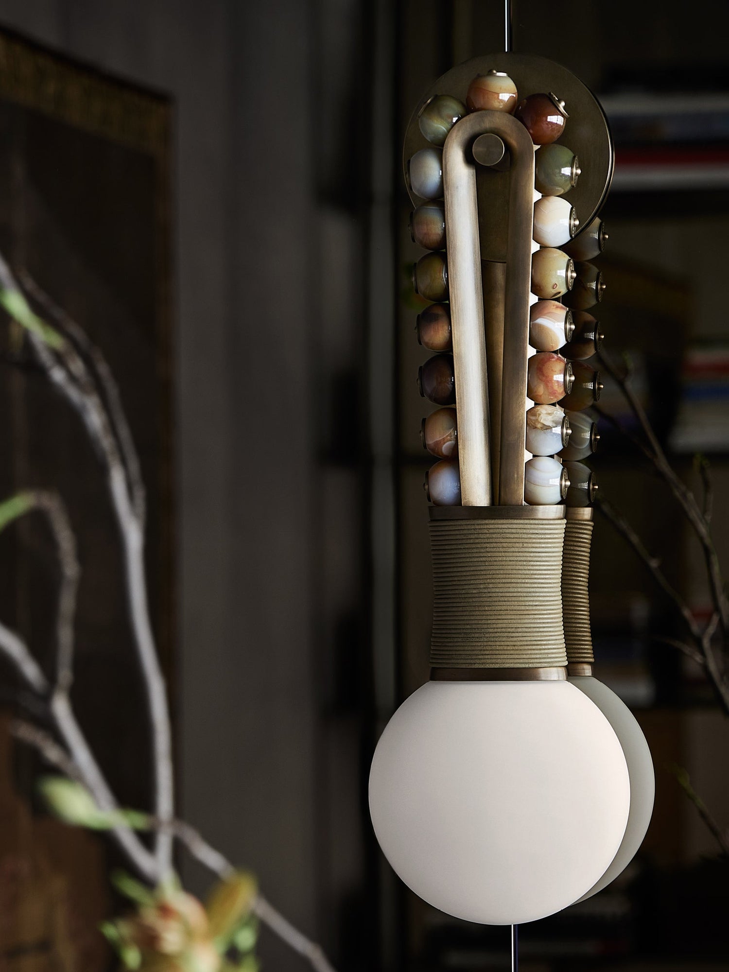 Luna Wall Lamp-Neutral Decor