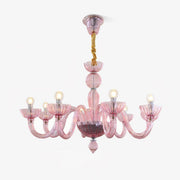 Lustra Chandelier Murano Glass Elegant Handcrafted-Neutral Decor