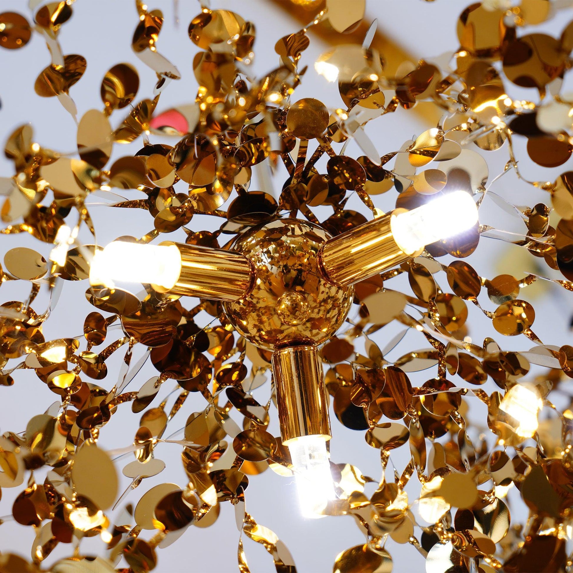 Grav Pendant Lamp Metallic Disc Cloud-Neutral Decor