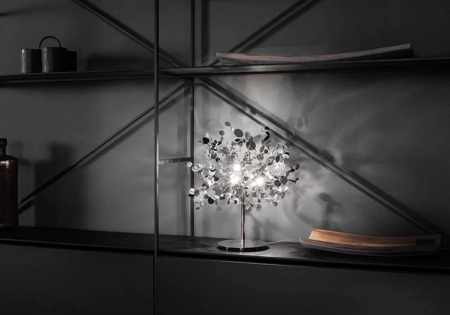 Grav Pendant Lamp Metallic Disc Cloud-Neutral Decor