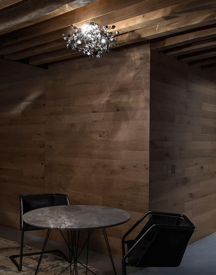 Grav Pendant Lamp Metallic Disc Cloud-Neutral Decor